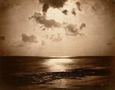 Effetto solare - Oceano, 1857 da Gustave Le Gray
